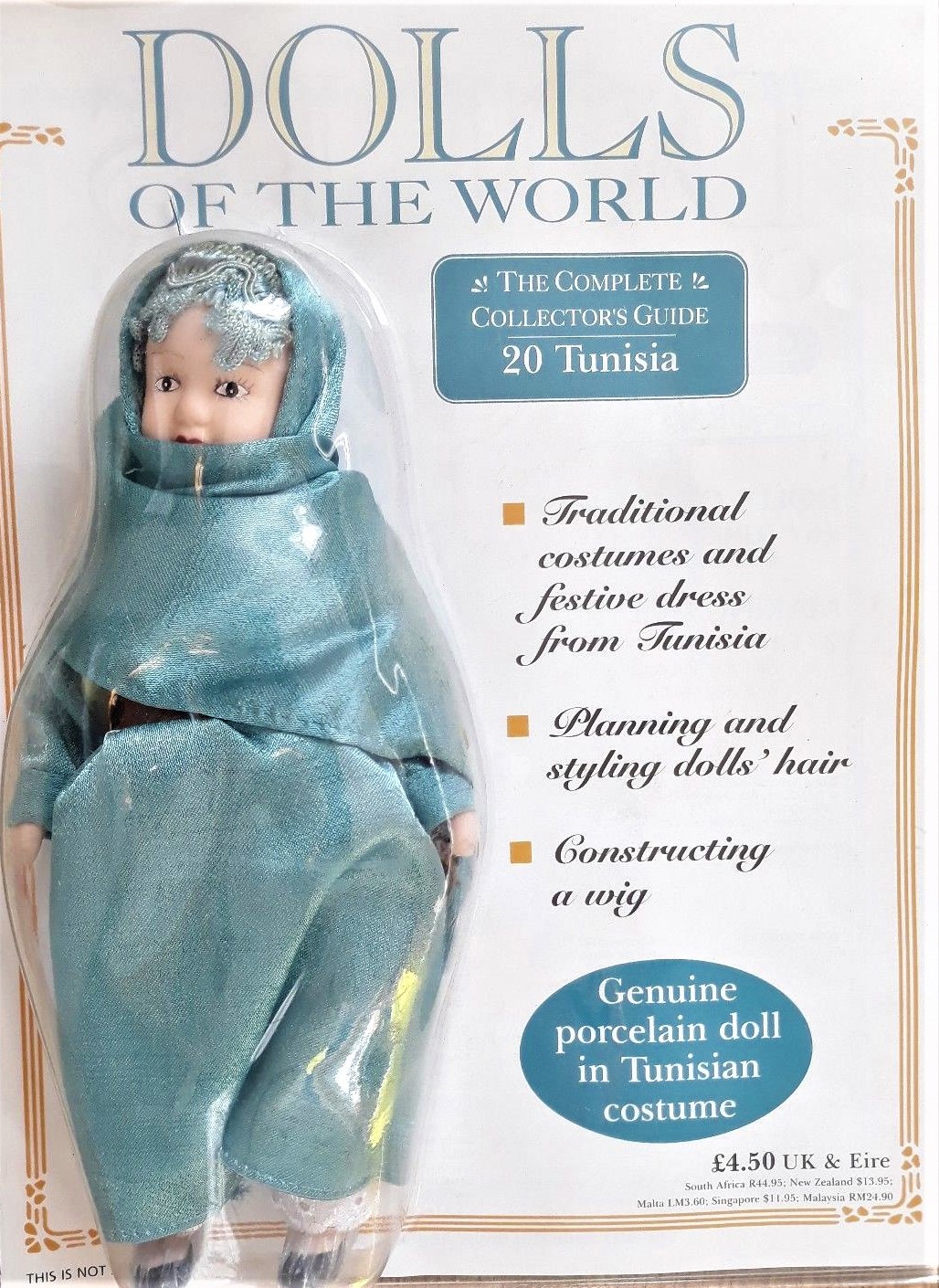 dolls of the world collection no. 20 tunisia